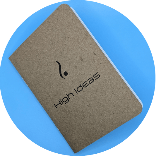 "High Ideas" notebook